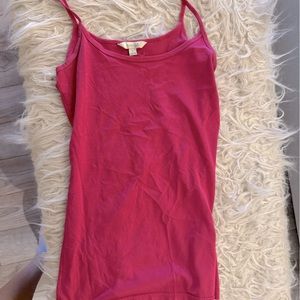 Pink/fuchsia colored tank top